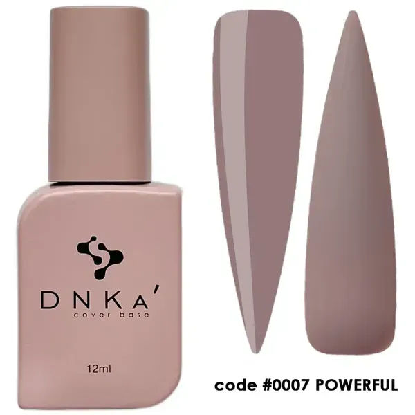 База камуфлююча DNKa Cover Base 0007 Powerful холодний бежевий з фіолетовим підтоном 12 мл