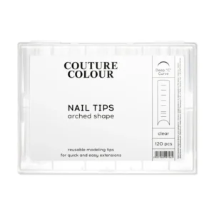 Верхні арочні форми для нарощування нігтів Couture Color Nail Tips Arched Shape 120 шт